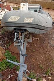 Gommone chiglia vetroresina NO motore