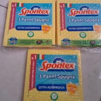 3 Pacchi spugna Spontex