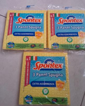 3 Pacchi spugna Spontex