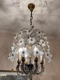 Lampadario di cristallo