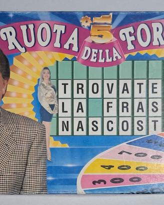 La Ruota della Fortuna gioco da tavolo MB 1993