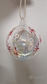 Pallina per albero di Natale nome Paolo