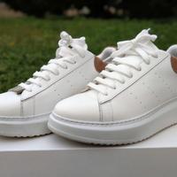 Sneakers donna 38 vera pelle made in Italy