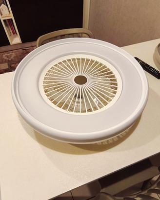 lampadario led con ventilatore