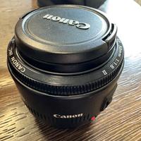 Canon lens ef 50mm 1:1.8 II