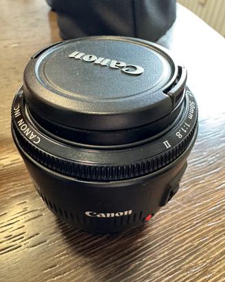 Canon lens ef 50mm 1:1.8 II