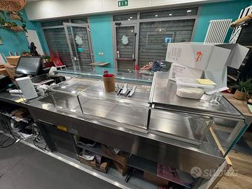 Banco BAR  nuovo  euro 5500 acciaio