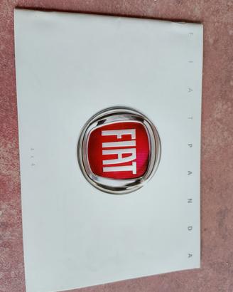 libretto fiat panda 169 metano, 4x4, autoradio 