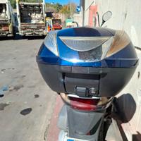BAULETTI HONDA SH  BLU METALLIZZATO 