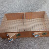 trasportino a due scomparti