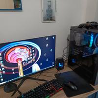 Gaming PC postazione completa