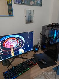 Gaming PC postazione completa