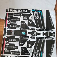 Adesivi mercedes F1