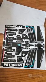 Adesivi mercedes F1
