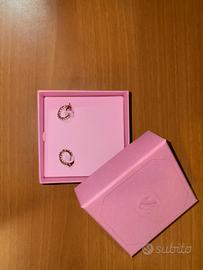 Orecchini Swarovsky a cerchio - NUOVI con scatola
