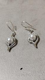 orecchini bigiotteria con punzone argento s925 