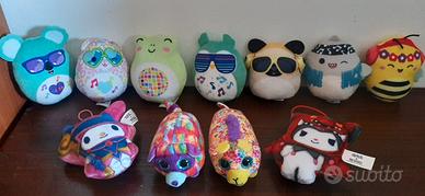 Lotto 11 Peluche McDonald's Squishmallows Sanrio