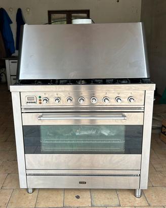 Cucina semiprofessionale ILVE in Acciaio Inox