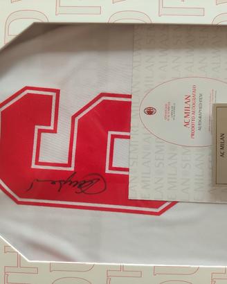 Maglia Baresi autografata 