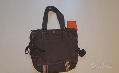 Borsa stoffa e plastica