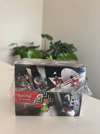 Pokemon Mini Tin Luce Nera e Fuoco Bianco sealed