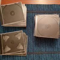 custodie vuote porta CD/DVD