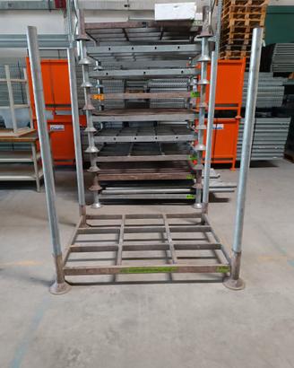Ceste in ferro per stoccagio