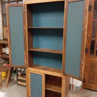 armadietto industrial vintage design 