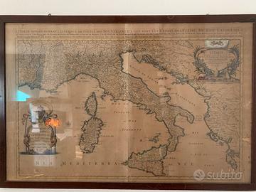 Mappa suddivisione dell’Italia