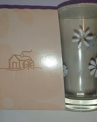 Bicchieri in vetro (gadget Mulino Bianco)