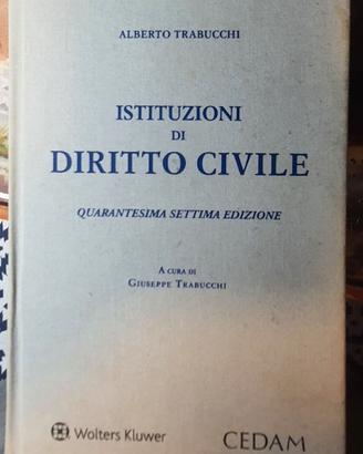 ISTITUZIONI di DIRITTO CIVILE - A. Trabucchi - 47a