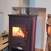 Stufa a legna 9kw Sopra Scalda per Cucinare NUOVE 