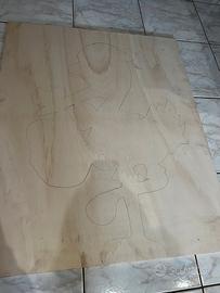 Si effettuano Cicogne in legno 