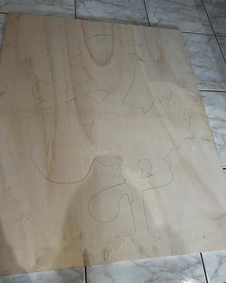 Si effettuano Cicogne in legno  per nascita