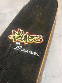 Skateboard No Rules Crazy Creek Completo Usato