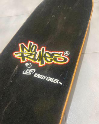 Skateboard No Rules Crazy Creek Completo Usato