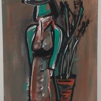 quadro moderno dipinto a mano