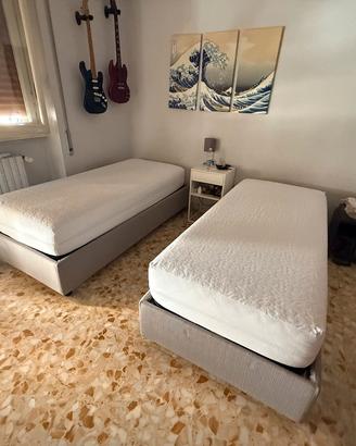 coppia sommier contenitore