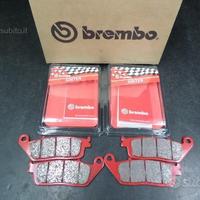 Pastiglie freno brembo rosse kawasaki z 750