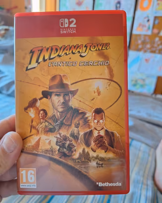 Nintendo switch 2 Indiana Jones l'antico cerchio 