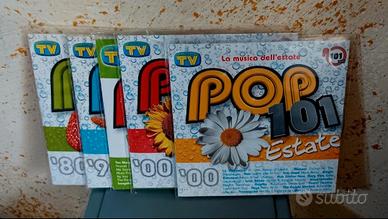 Pop 101 Stock 5 CD in bustina trasparente 
