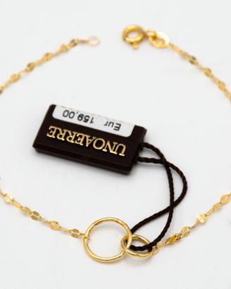 Bracciale Unoaerre oro giallo9kt centrale MO1188
