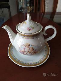 Teiera con piatto Depos