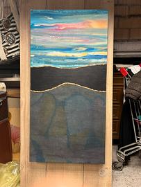 Quadro Cristiana  Fioretti 1999 60x120