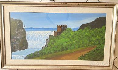 Olio su tela “Paesaggio” - 1982 (G. Piernera)