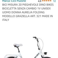 bici pieghevole