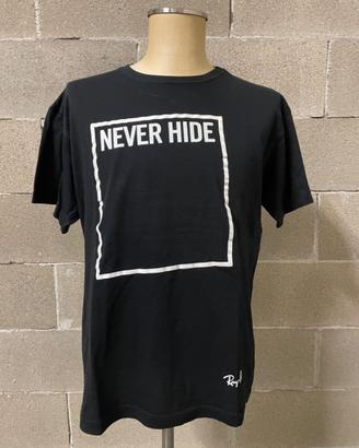 Ray-Ban maglietta t shirt, colore nero, in cotone
