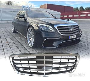 GRIGLIA MERCEDES W222 14-20CROMATA NIGHT VIEW