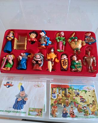 KINDER SORPRESA CAVALLEGRI 2004+ TUTTE LE CARTINE 