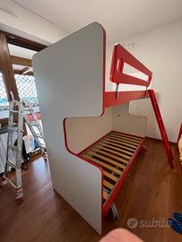 Letto a castello per bambini